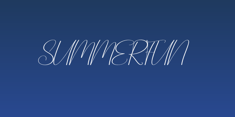 Summerfun Social Header