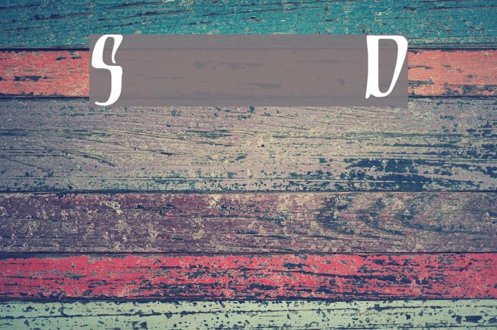 Summerisle Demo Font examples