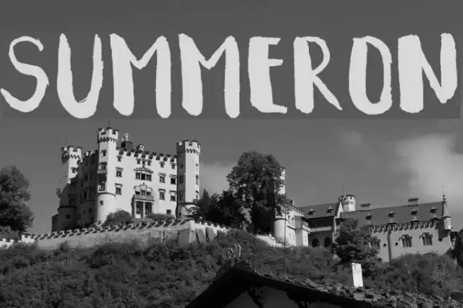 Summeron Font examples