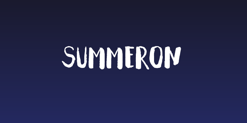 Summeron Social Header
