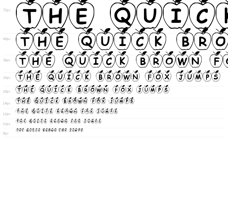 Summers Apples Waterfall