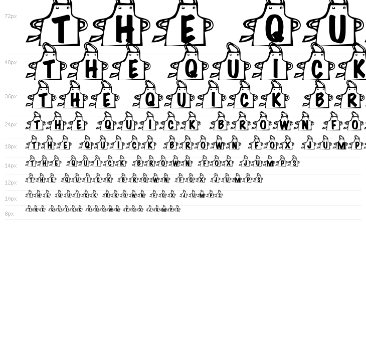 Summers Aprons Waterfall