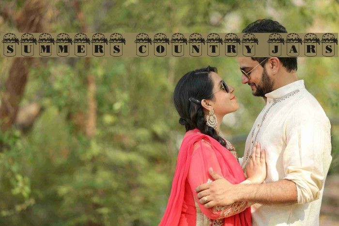Summers Country Jars Font examples