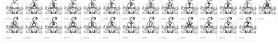 Summer's Garfield Character Map