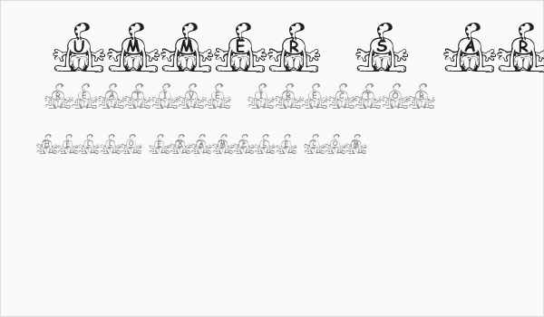 Summer's Garfield Business Card