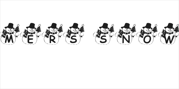 Summers Snowman Logo
