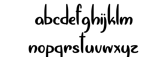 Summers Victory Over Spring Font LOWERCASE