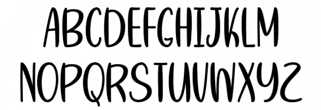 SummersVictoryOverSpring Schriftart Groß