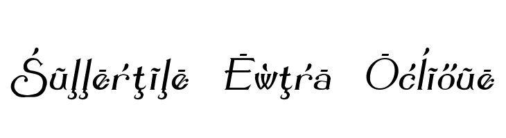 Summertime Extra Oblique  免费字体下载