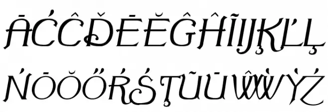 Summertime Extra Oblique Schriftart Groß