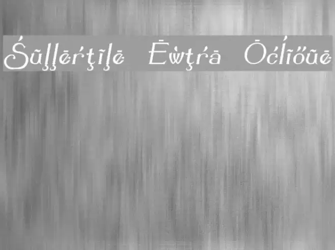 Summertime Extra Oblique フォント examples