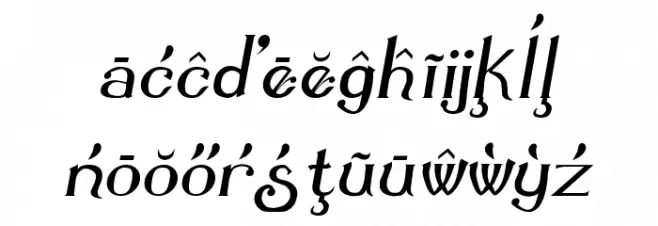 Summertime Extra Oblique フォント 小文字