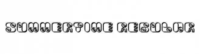 Summertime Regular  Free Fonts Download