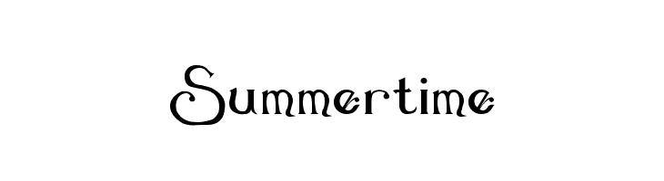 Summertime  Fuentes Gratis Descargar