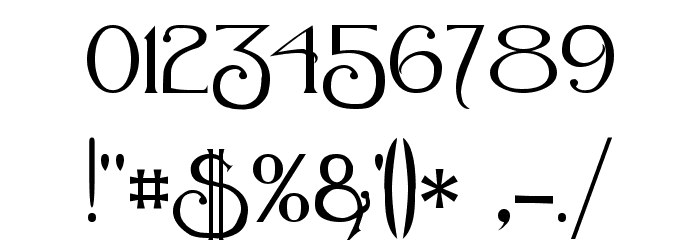 Summertime Font OTHER CHARS