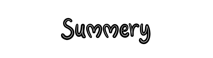Summery  Скачать бесплатные шрифты