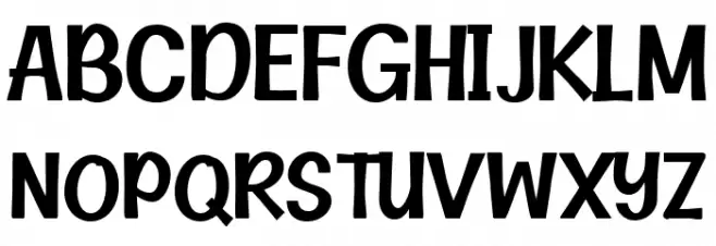 Summit Attack Regular Schriftart Groß