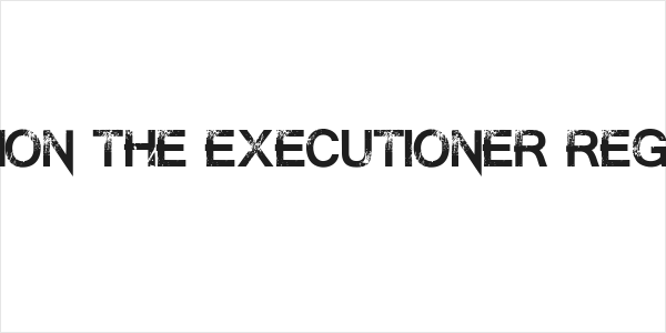Summon the Executioner Regular Logo