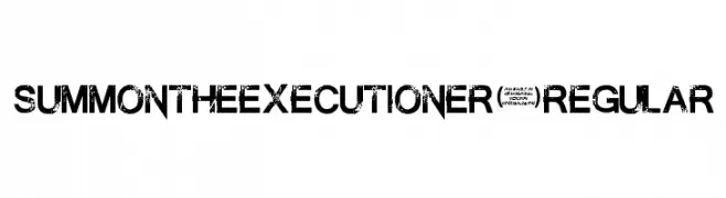 SummontheExecutioner-Regular 
