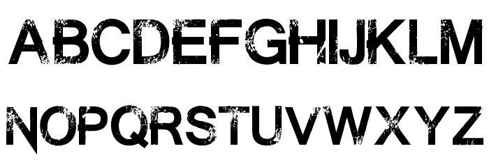 SummontheExecutioner-Regular Font LOWERCASE