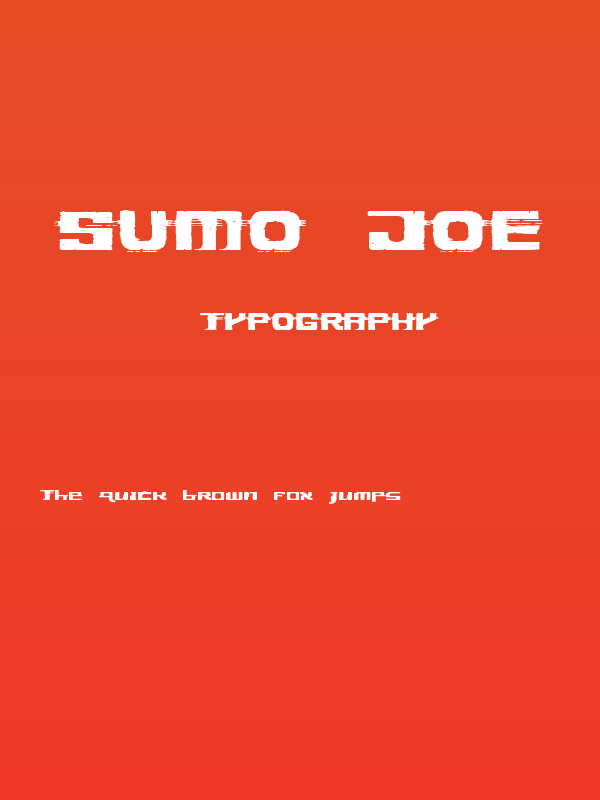 Sumo Joe Poster