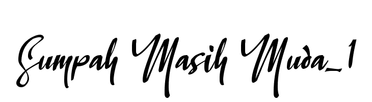Sumpah Masih Muda_1  Fuentes Gratis Descargar
