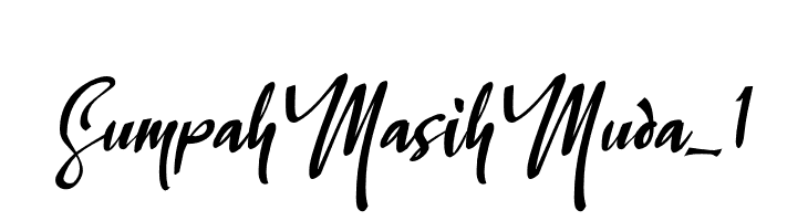 Sumpah Masih Muda_1  नि: शुल्क फ़ॉन्ट्स डाउनलोड
