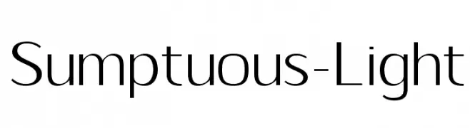Sumptuous-Light  Fuentes Gratis Descargar