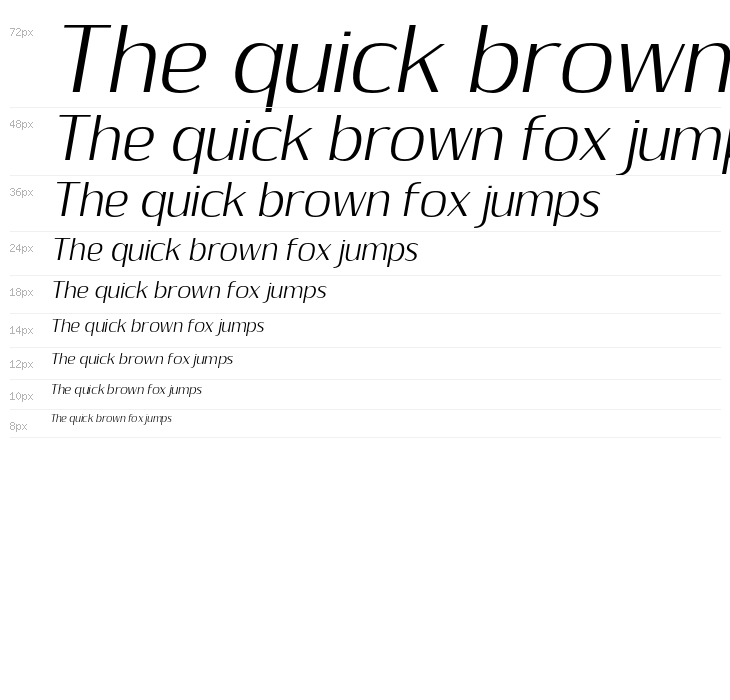 Sumptuous-LightItalic Waterfall