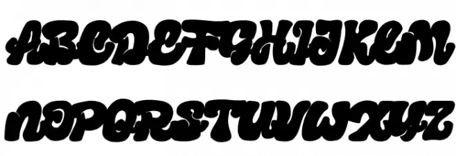 Sumringah freepersonal Schriftart Groß