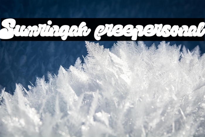 Sumringah freepersonal Example 2