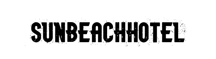 Sun Beach Hotel  Скачать бесплатные шрифты