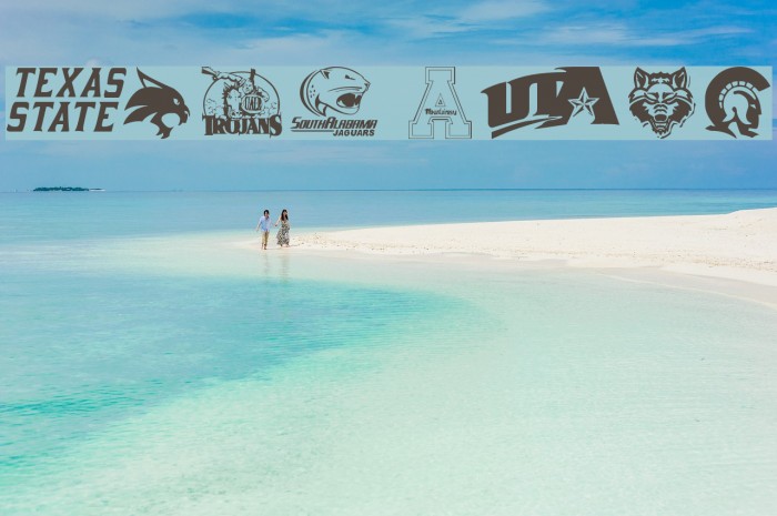 Sun Belt Font examples