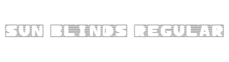 Sun Blinds Regular  フリーフォントのダウンロード