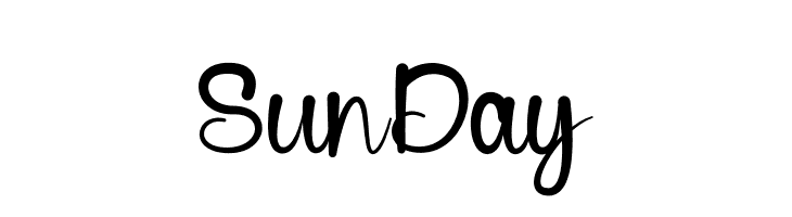 Sun Day  免费字体下载