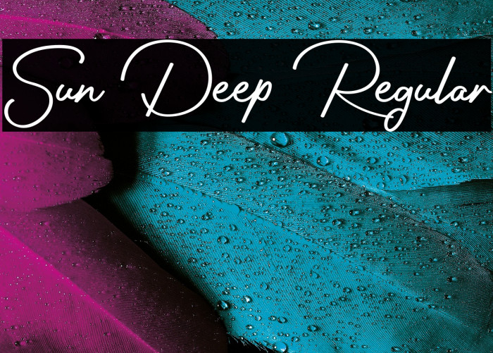 Sun Deep Regular Example 1