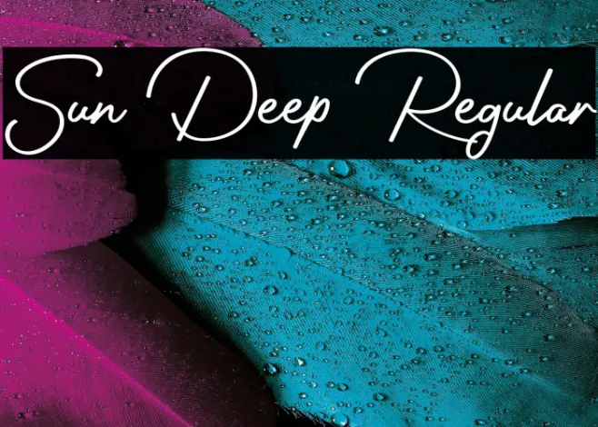 Sun Deep Regular Example 1