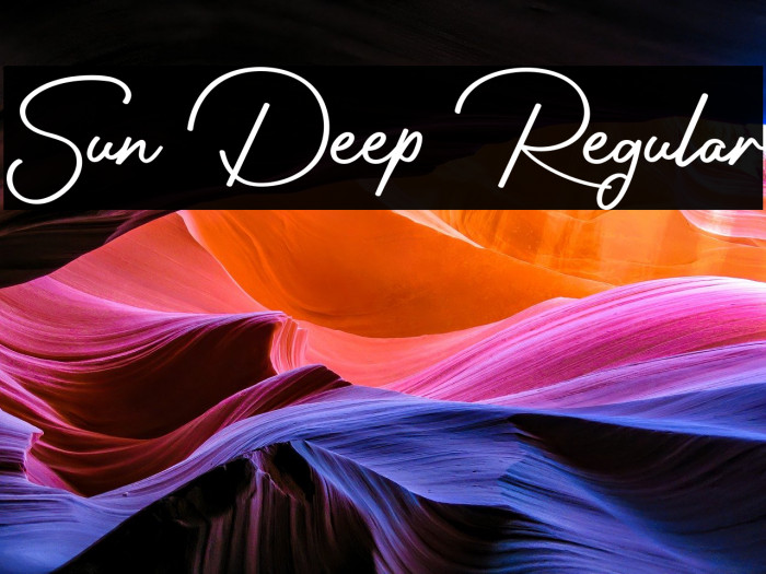 Sun Deep Regular Example 3
