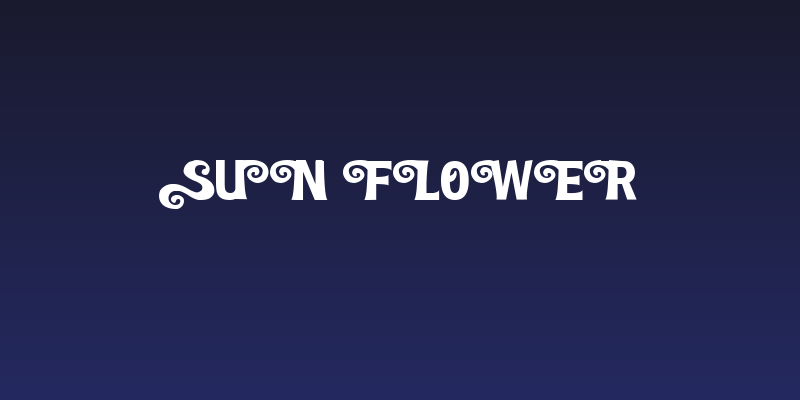 Sun Flower Social Header