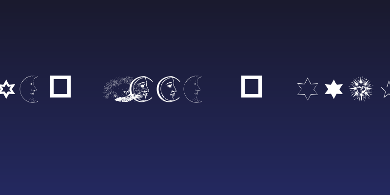 Sun, Moon & Stars Social Header