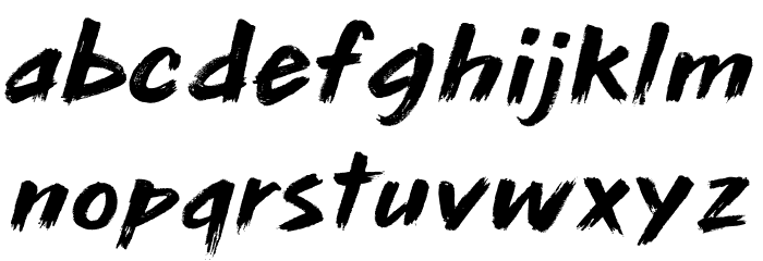 Sun Ray Font LOWERCASE