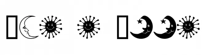 Sun n Moon  Free Fonts Download