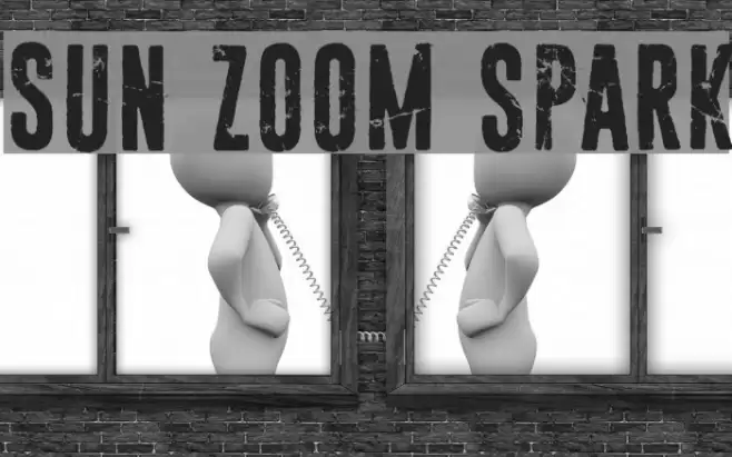 Sun zoom spark Schriftart examples