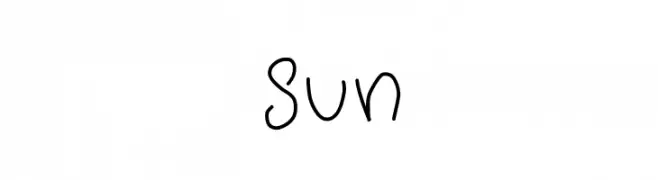Sun  Скачать бесплатные шрифты