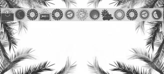 SunAndFriends Font examples