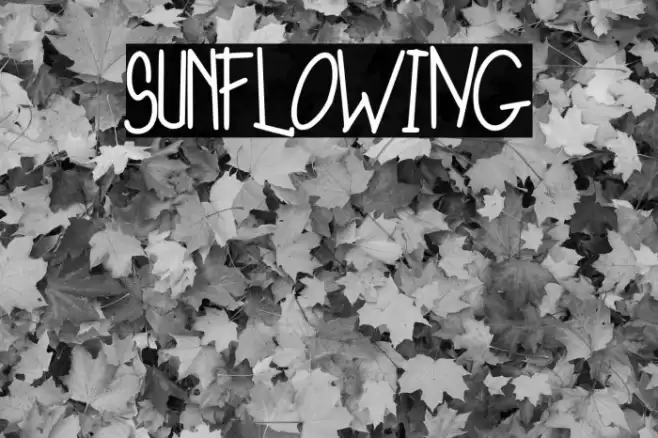 SunFloWiNG Font examples
