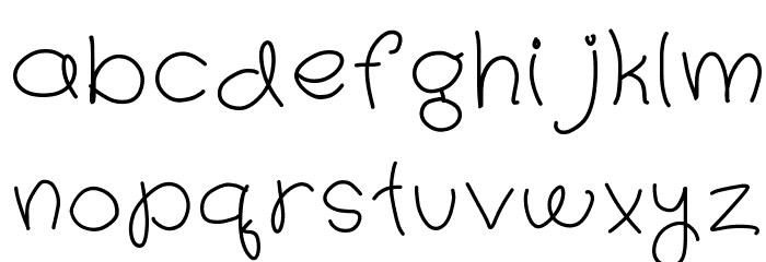 Sun Font LOWERCASE