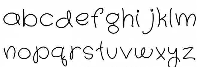 Sun Font LOWERCASE