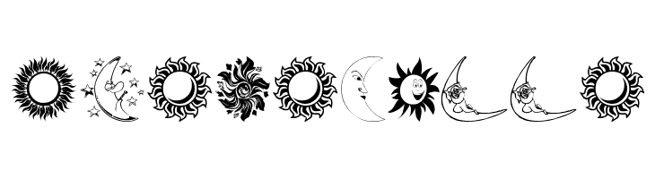 SunandMoon  les polices de caractères gratuit tlcharger