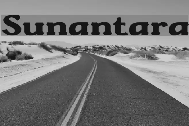 Sunantara Font examples